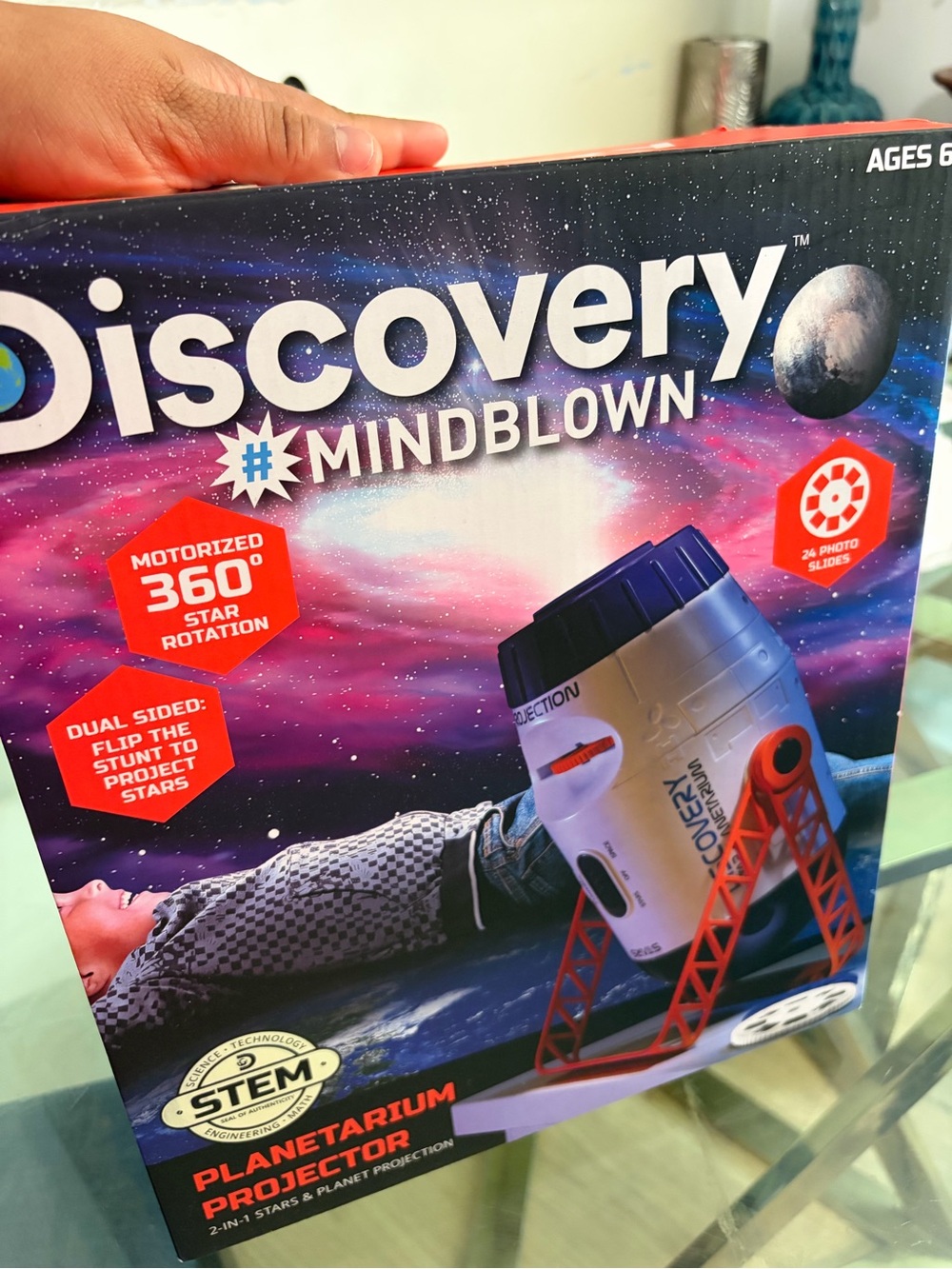 Discovery #Mindblown 2-In-1 Reversible Planetarium Space Projector